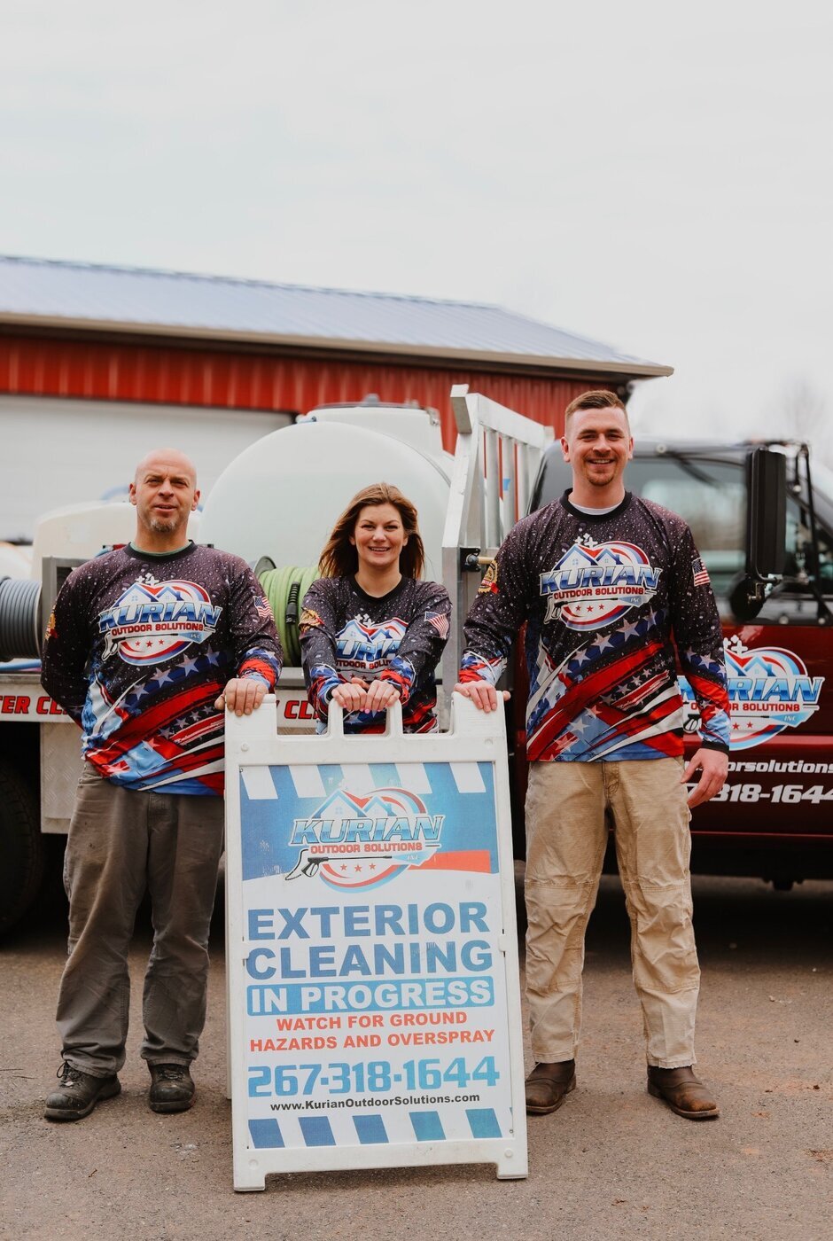 Kurian Outdoor Solutions Inc Combines Power and Soft Washing for Spring Exterior Cleaning in Montgomery County, PA